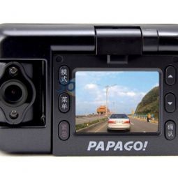 PAPAGO GoSafe100行车记录仪 隐形机折叠式高清广角