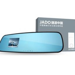 捷渡（JADO） D600 蓝光版后视镜行车记录仪高清夜视 迷你移动侦测
